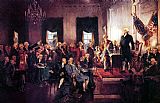 Unknown Artist The Signing of the Constitution painting